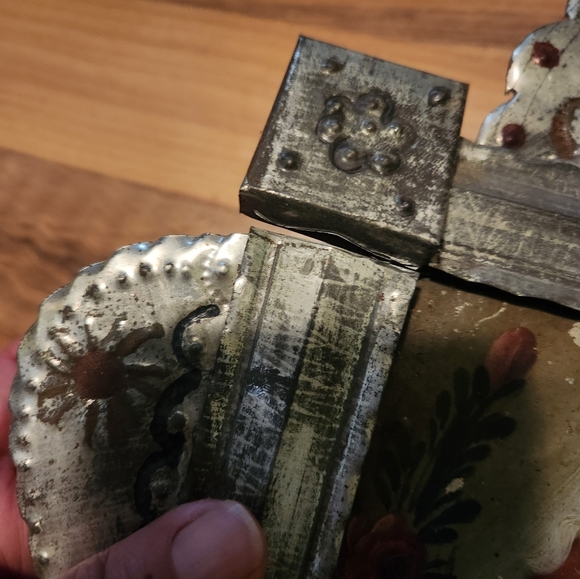 SALE 19 th century Retablo on Copper Virgin of Guadalupe - Picture 5 of 12